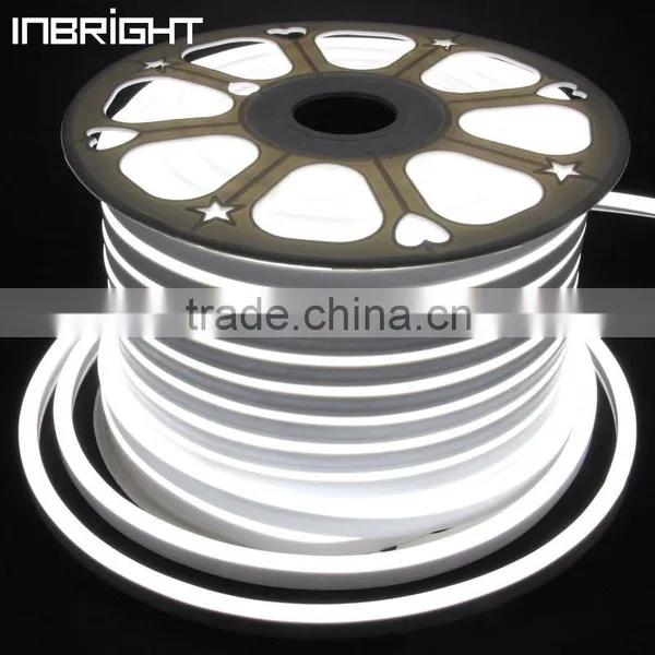 Mini 8*15mm Led Ultra Thin Neon Flex Rope Light Warm White photo-4
