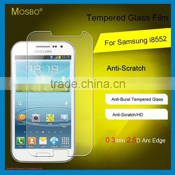 Tempered Glass Screen Protector for Samsung I8552,samsung Screen Protector