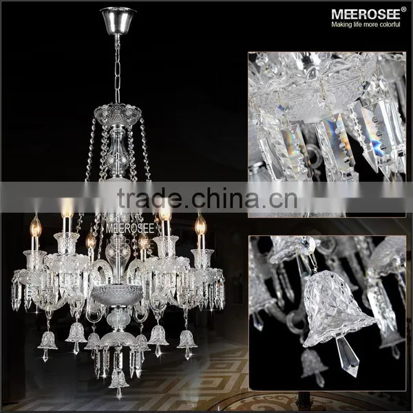 Crystal Foyer Chandelier Modern Foyer Lights Magnetic Crystals for Chandeliers MD2397 L6 photo-2