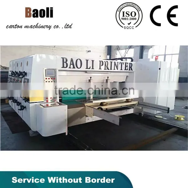 High Efficiency High Speed Flexo Printer Slotter Die Cutting Carton Printing Machinery