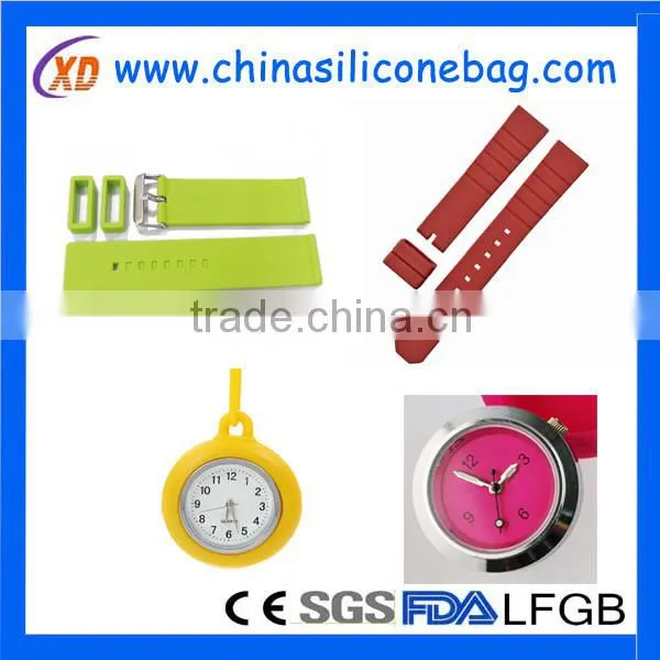 LED silicone watch bands