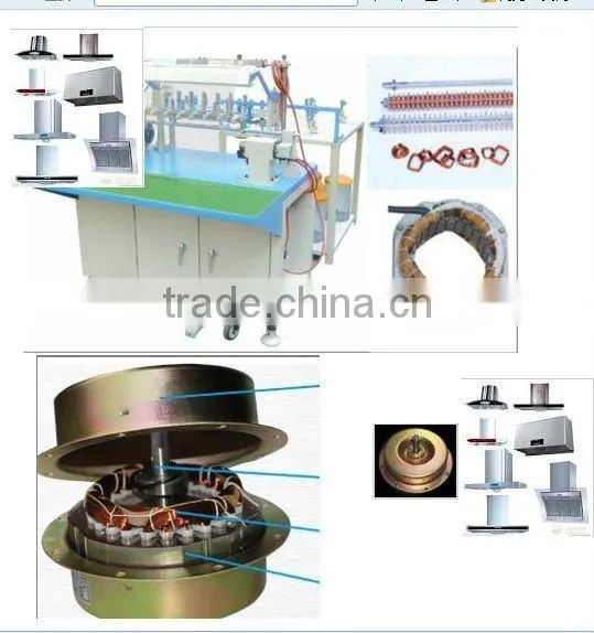 SRA21-8 CNC Automatic Rang Hood Motor Coil Winding Machine photo-2