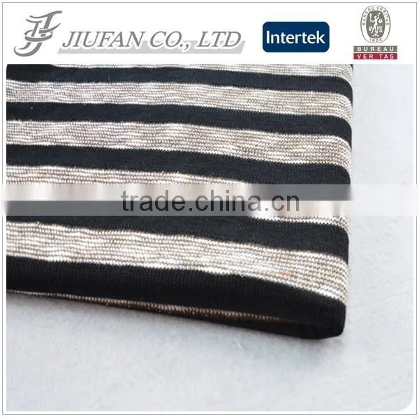 Jiufan Textile Hot Sale Hacci High QTY Yarn Dyed Knit Acrylic Rayon Poly Fabric For Sweater photo-2