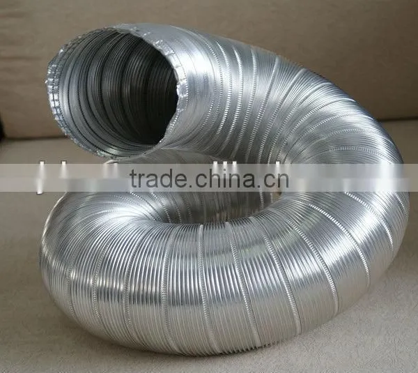 Aluminum Corrugated Semi-rigid Air Conditioning Duct for Hvac Ventilation