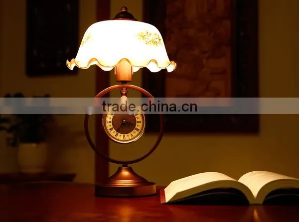 Popular Reading Lamps / Desk Light / Table Light With Clock