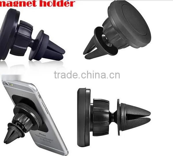 Universal Air Vent Phone Holder for Smartphone Magnetic Car Air Vent Phone Holder Portable Air Vent Smartphone Mount Holder photo-3