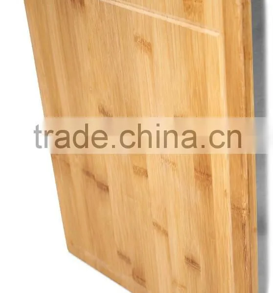Bamboo Wood Extra Large Cutting Board 16 X 12 With Drip Groove and Handle- Eco Friendly Kitchen Chopping Board photo-3