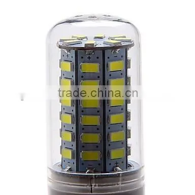 E14 7W 36x5730SMD 650LM 3000-3500K Warm White Light LED Corn Bulb(220V) photo-3
