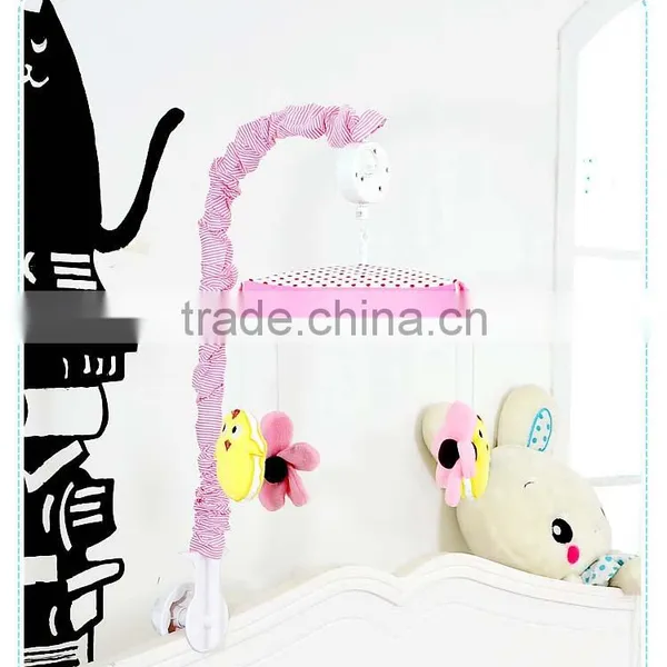 Baby Bed Mobile Musical Hanging Toys Plush Animal Toy Baby Bed Bell photo-3