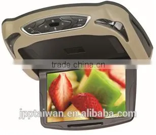 10.1" Roof-Mount Monitor With Built-In DVD Player ,three Color Skin to Change the Entire,MP5 Support 1080P