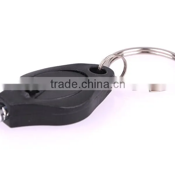 Best Selling Super Mini Lamp LED Torch Flashlight Keyring Promotional Keychain Factory photo-2