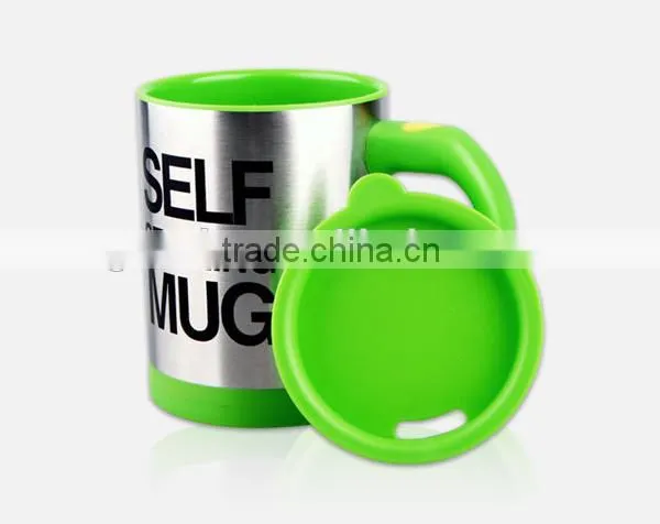Creative Gifts of Stainless Steel Tank Automatically Stir the Coffee Milk Tea Cup Mug Cup photo-4