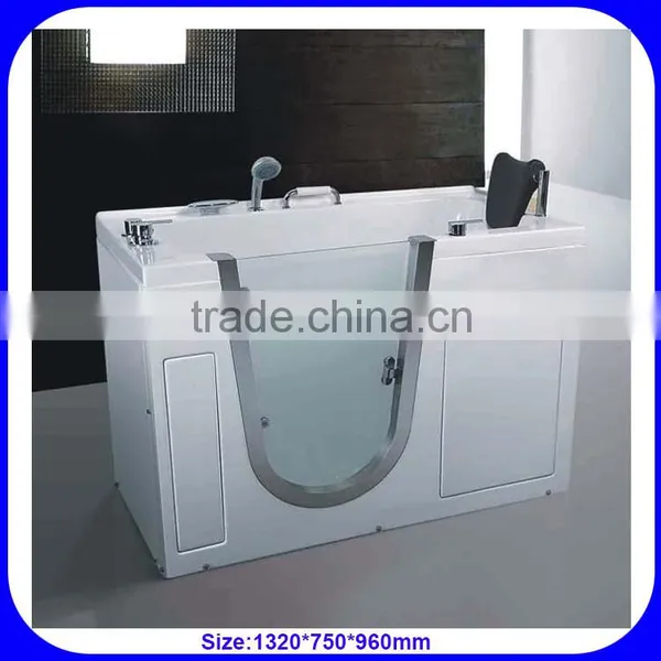 Portable Elderly Disabled Walk in Bathtub