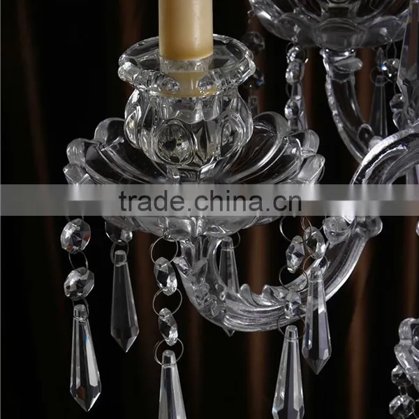 Wholesale 5arms Crystal Clear Candelabra From China photo-6