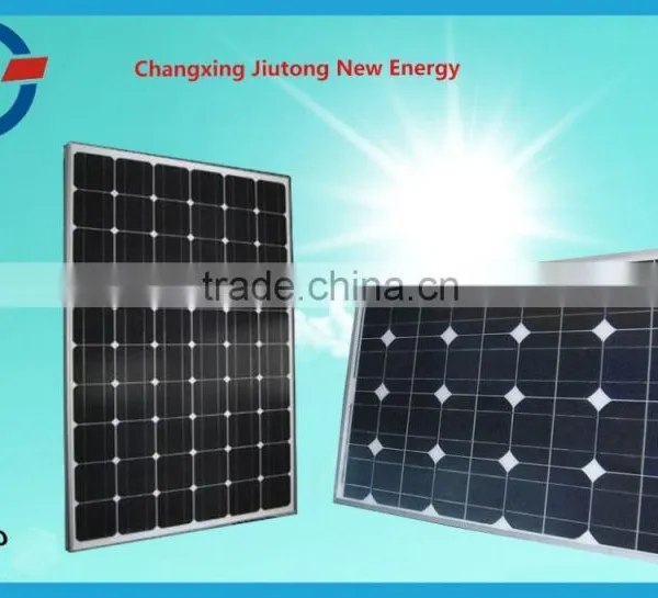 A-grade Cell High Efficiency Mono-100w Solar Panel for Solar Power System photo-2