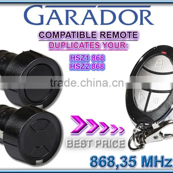 For GARADOR Remote Control HSZ1 868,HSZ2 868 photo-2