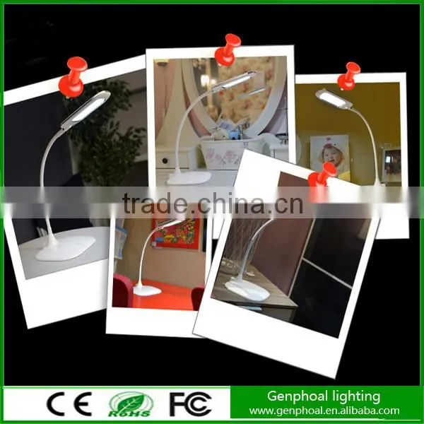 2015 Led Desk Lamp Ultra-thain Plated Edge Lamp Head,ultra-fine Goose Neck Lamp Arm Usb Charging Cable User Manual photo-6
