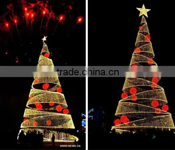 Customizable Giant Outdoor Christmas Decorative Tree Quality Choice photo-6