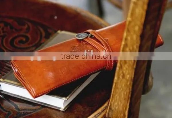 City Twilight Creative Pencil Bag Roll Leather Make Up Cosmetic Pen Case Pouch Purse Bag For School photo-3