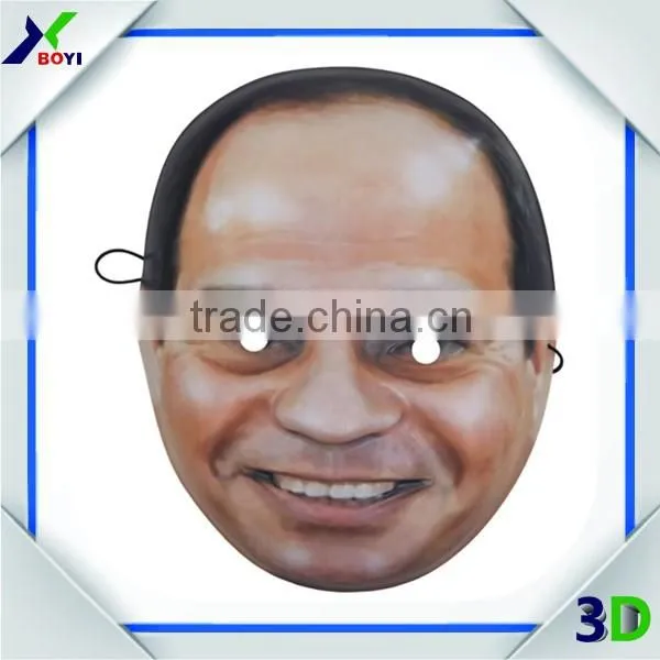 Promotional Printed Human Face 3D PVC Masks From China photo-5