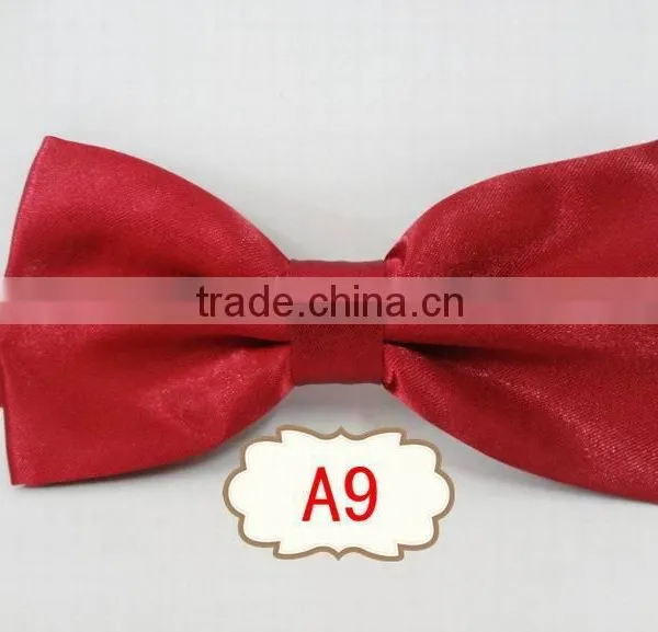 HOT Fashion Unisex Men and Lady Bowtie 36 Solid Colors in Stock Quality Choice photo-2