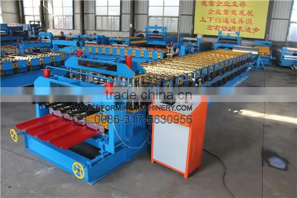 FX Double Layer Russian Profile Roof Sheet Roller Machine photo-6