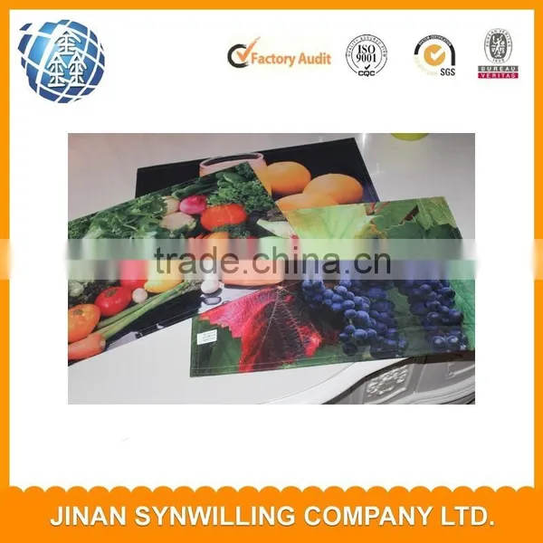 Factory Direct High Quality 100% Polyester Transfer Printing Design Table Mat photo-2