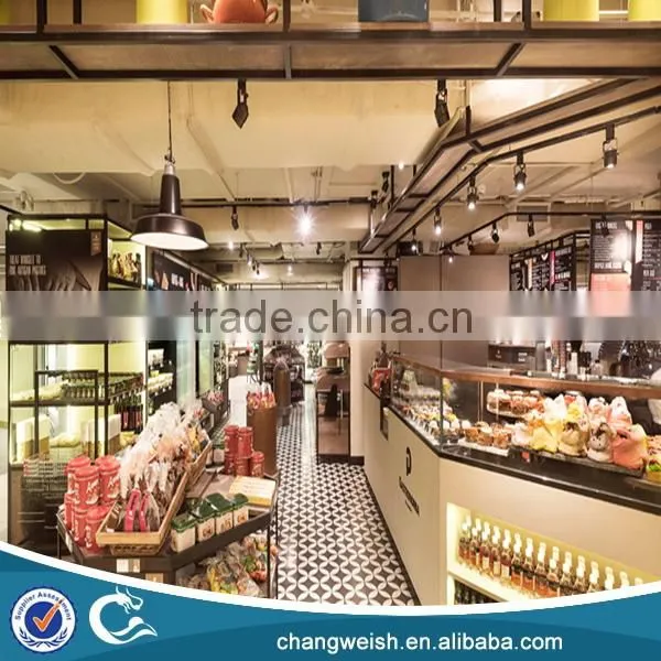 Glass and Woodendisplay Showcase,cake Display Showcase
