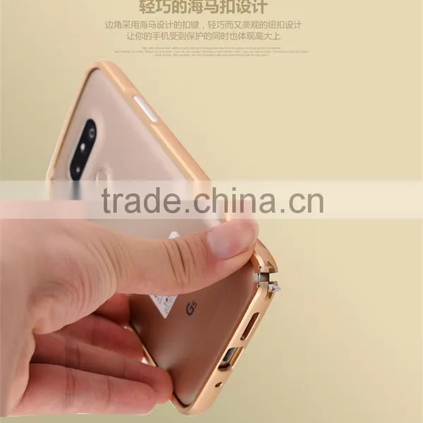 Metal Bumper Rim Hippocampal Buckle for LG V10 Phone Frame for LG G5 photo-6