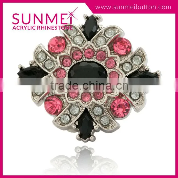 Best Selling Prodcuts Oval Shaped Buttons With Diamond photo-4