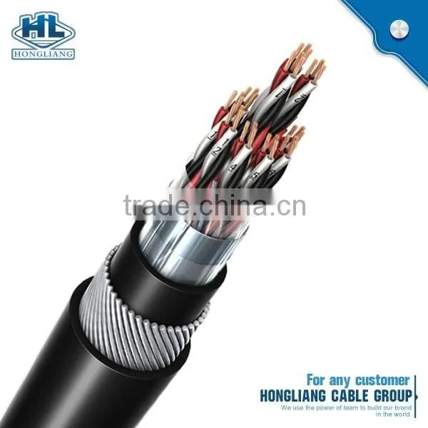6x2x1 Mm2 Twisted Pair Copper Conductor Aluminum Foil Screen Instrumentation Cable photo-3