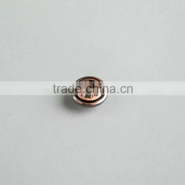 Antique Vintage Custom Round Letter Logo N Metal Decorative Button Snap For Jeans Jackets photo-2