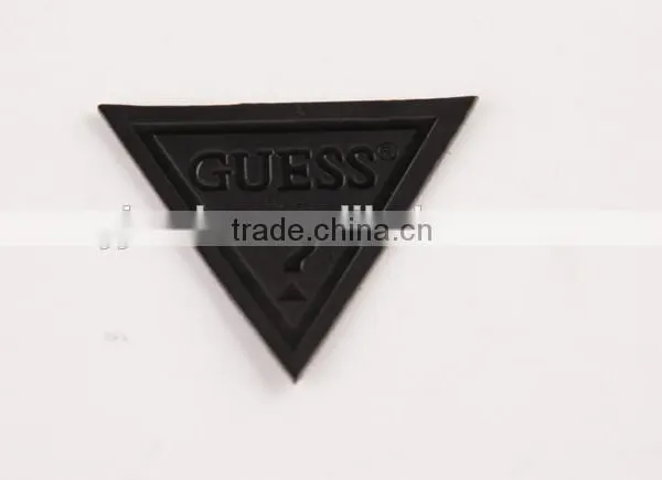 Custom Made Metal PU Leather Labels and Tags for Jeans photo-2