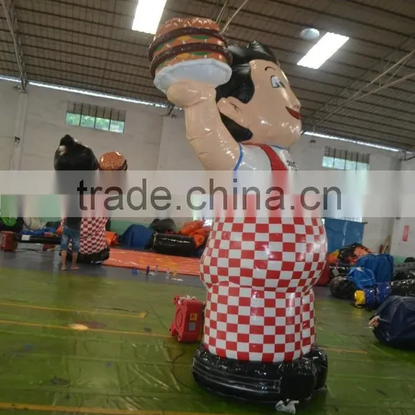 SUNJOY 2016 Hot-selling Inflatable Cartoon Characters Advertisement Cartoon for Restaurant photo-5