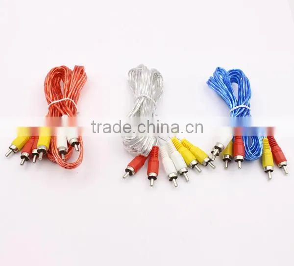 High Speed 3RCA to 3RCA Stereo AV Audio Video Extension Cable 3ft 6ft 10ft 15ft 20ft 30ft photo-2