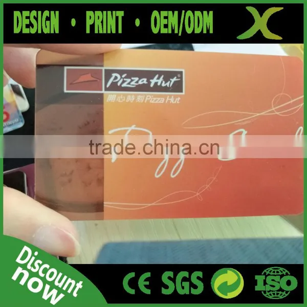 Free Design~~~!!! Best PVC Material CR80 PVC Gift Card/ Elegant Printed Business Card photo-4