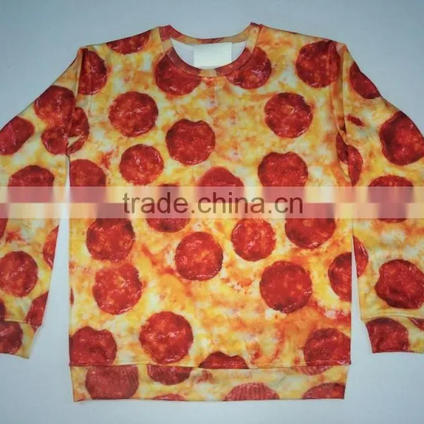 2015 Wholesale Full Over Printing Hoodie Sweatshirts