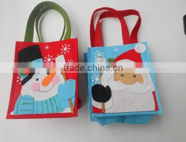 2015 New Products in China Christmas Design Best Selling New High Quality Towel Bag Novelty Home Textiles Towel Wholesale photo-2