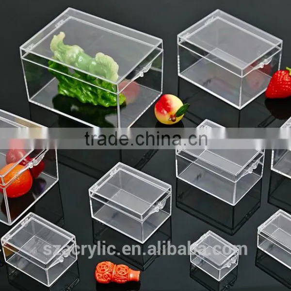 High Quality Transparent Plastic Small Box Storge Box Wholesale photo-5