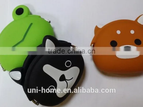 RoHS Certified Made in Taiwan Customized Branded Silicone Rubber Pouch Coin Bags for Daily Use photo-2
