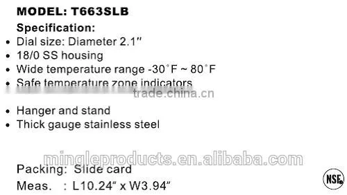 Fridge/Freezer Thermometer_T663SLB photo-2