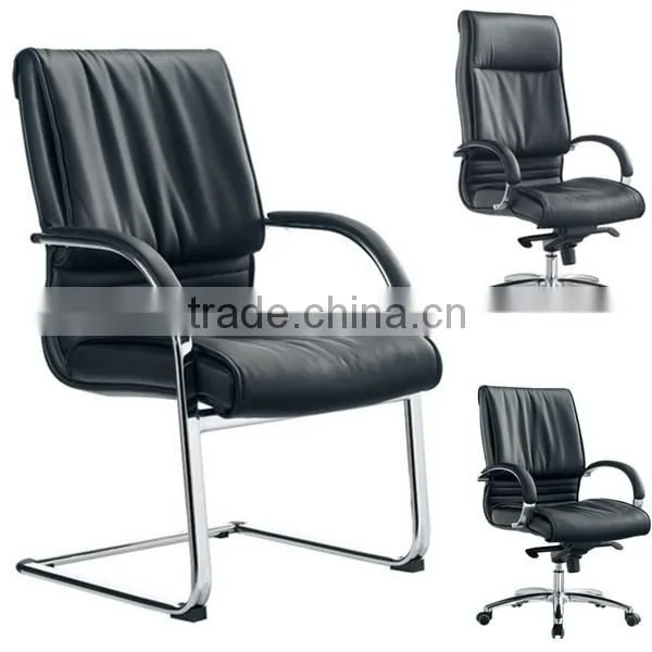 2015 Classical Design Leather Visitor Office Chair Conference Chair Meeting Chair photo-6