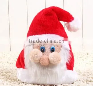 Wholesale Promotional Gift High Quality Adult Christmas Decorations Christmas Hat