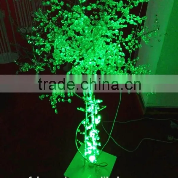 2015 New Fashion Wholesale Crystal Tree Centerpieces With LED Light for Wedding and Party Decoration photo-5