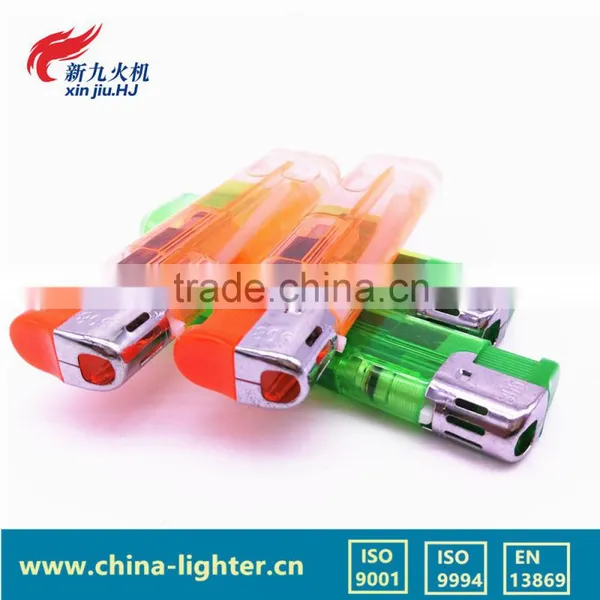Transparent Wind Prrof Custom Plastic Gas Lighter, Lighter Cigarette photo-2