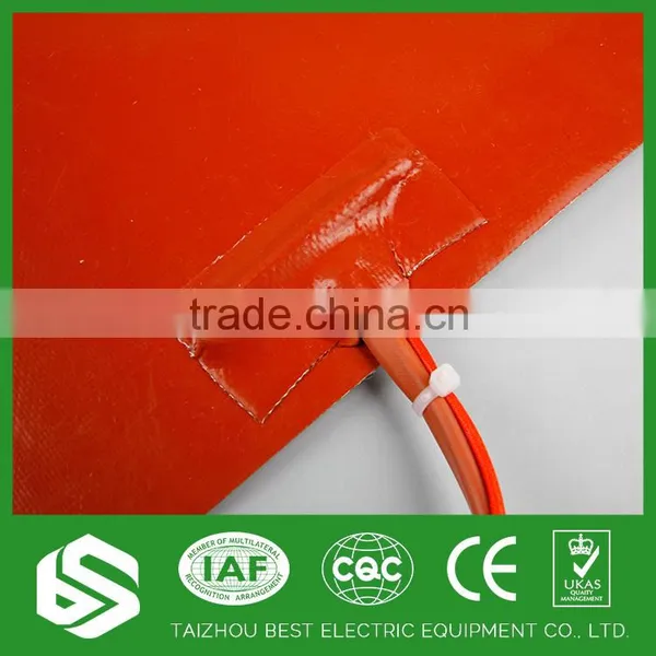 Heat Transfer Flexible Silicone Rubber Oil Drum Heater Pad 220v photo-3