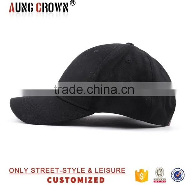 Fashionable Black Blank Golf Hats photo-3