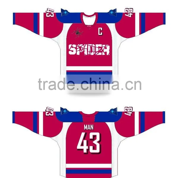 SPIDERSPORTS Teamwear Clubwear Ice Hockey Shirts, Ice Hockey Jersey