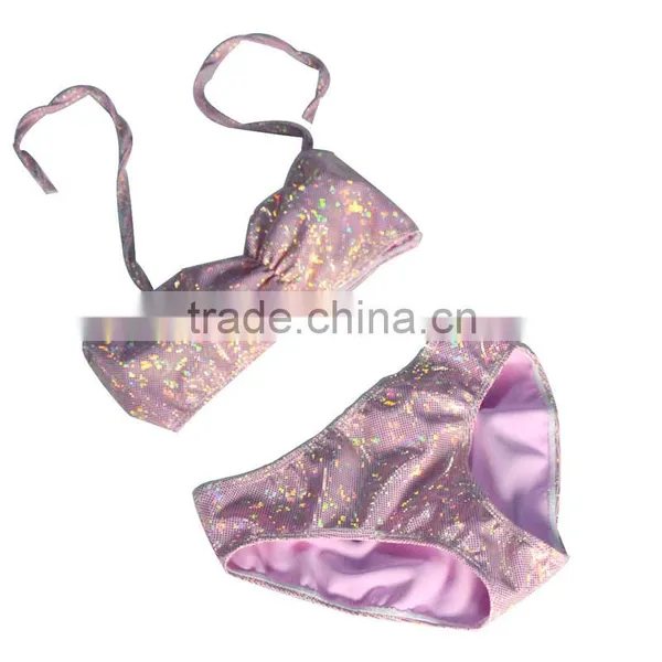 New Arrival Bikinis Kids Girls 3 Pcs Mermaid Tail for Swim photo-4