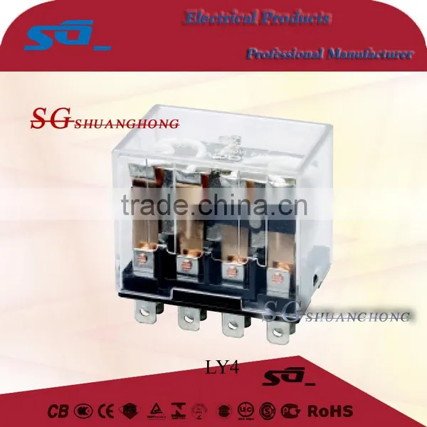 LY4 Electromagnetic Relay Socket Time Relay